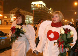 KGB regards “angels” march as political rally