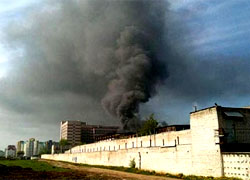 Auful fire at Minsk plant: rescuers died (Photo)