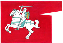 Белорусы восстановили изображение флага, под которым победили под Грюнвальдом