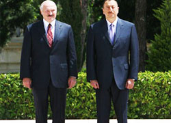 З Азербайджана Лукашэнка вярнуўся з пустымі рукамі