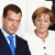 Merkel to discuss Belarusian-Russian relations with Medvedev