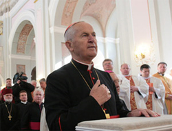Посланник Папы Римского участвовал в мессе в архикафедральном костеле