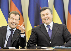 Украінскія палітолагі: Януковіч і Мядзведзеў вырашалі «беларускае пытанне»