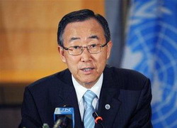 Генсек ООН Пан Ги Мун призвал освободить всех политзаключенных