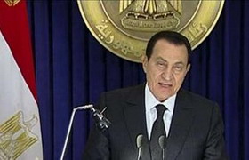 Мубарак распустил правительство Египта (видео)