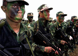 Китайские военные вторглись на территорию Индии