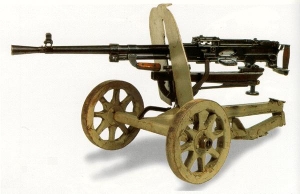 В Бресте на чердаке нашли станковый пулемет Горюнова