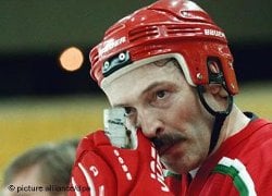 Lukashenka scared of calls to remove ice hockey championship from Minsk