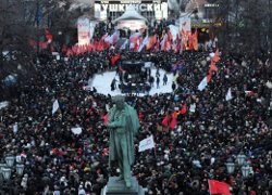 Акции протеста в России будут продолжаться (Видео)