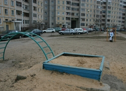 В Гродно на детей обрушилась железная крыша песочницы