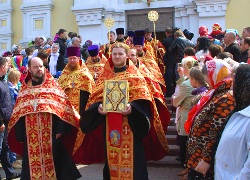 Праваслаўныя хрысціяне святкуюць Вялікдзень
