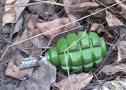 В Гродно ребенок нашел во дворе боеспособную гранату