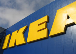 IKEA спыніла продаж мэблі і бытавой тэхнікі ў РФ
