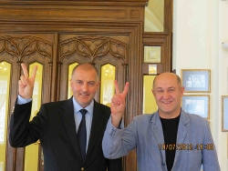 Dzmitry Bandarenka met with the President of Wroclaw