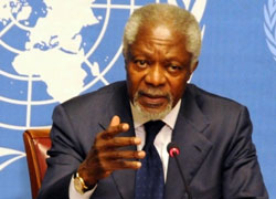Кофи Аннан ушел с поста спецпредставителя ООН по Сирии