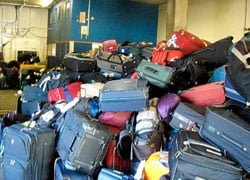 Польская авиакомпания LOT выставит на аукцион тонну багажа