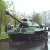 На военной выставке в Гродно уронили танк (Видео)