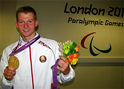 Ihar Bokiy wins forth gold at London Paralympics!