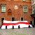 9-метровый бело-красно-белый флаг в Варшаве (Фото)