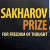 The short-list for the Sakharov prize to be announced today