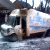 ДТП в Гродно: микроавтобус сгорел из-за обрыва проводов