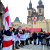 Белорусская акция на Староместской площади в Праге