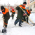 В Гомельской области на уборку снега выгнали ГАИ