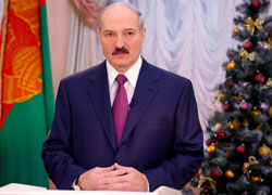 Лукашэнка павіншаваў з Новым годам усіх, акрамя Абамы