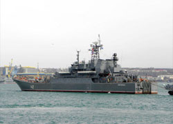 Командующего ЧФ России выгнали с базы ВМС Украины