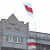 Национальные флаги в центре Гомеля