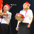 Гомельские чиновники пели и плясали в честь юбилея области