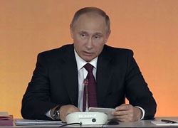 Путин потребовал создать «правильную» историю России