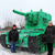 Под Ганцевичами слепили танк из снега в натуральную величину