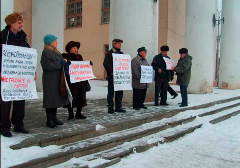 Picket for a new clinic forbidden in Salihorsk