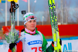 Скардзіна заняла трэцяе месца на этапе Кубка свету ў Славеніі