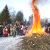 На Масленицу в Минске сожгли чучело зимы и белорусские рубли