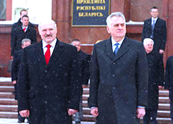 Прэзідэнт Сербіі запэўніў ва «ўсялякай падтрымцы» Лукашэнку