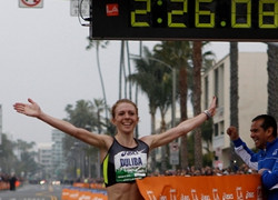 Белоруска выиграла международный марафон в Лос-Анджелесе