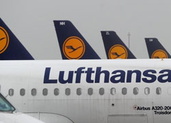 Отменены рейсы Lufthansa из Минска
