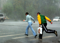 В Беларусь идут дожди