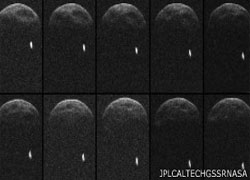 Мимо Земли пронесло гигантский астероид