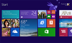 Windows 8.1 выцякла ў сетку за два месяцы да рэлізу