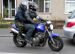 В центре Гомеля запретили движение мотоциклов
