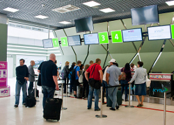 Киевский аэропорт закрыт из-за аварии самолета