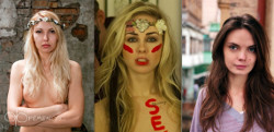 Атака на FEMEN: похищены три активистки организации