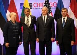 Главы стран Балтии встретятся с президентом США