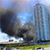 В Минске снова горел бизнес-центр Чижа