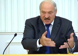 Lukashenka said he had caught a 57-kilogram sheatfish