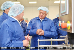 Myasnikovich urged Belmedpreparaty to increase export up to 70%