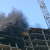 Пожар на новостройке в Минске